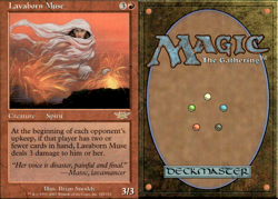 Magic the Gathering -MTG- Lavaborn Muse LP - Image 1