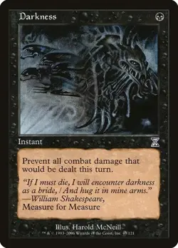 Darkness - Time Spiral - NM - MTG - Image 1