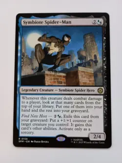 Symbiote Spider-Man 0156 MTG Magic Marvel's Spider-Man - Image 1