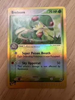Pokemon Breloom 33/100 EX Sandstorm Reverse Holo MP - Image 1