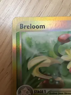Pokemon Breloom 33/100 EX Sandstorm Reverse Holo MP - Image 2