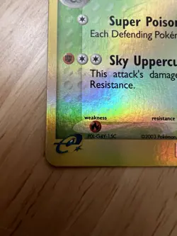 Pokemon Breloom 33/100 EX Sandstorm Reverse Holo MP - Image 4