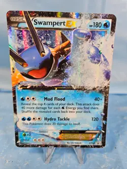 Pokemon Swampert EX Black Star Promos XY55 Holo Promo - Image 1