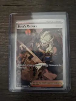 Pokemon TCG Boss's Orders Trainer Paldea Evolved Special Illustration Rare NM - Image 1