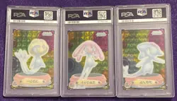 PSA 10 2007 Pokemon Zukancard Uxie Mesprit Azelf Diamond & Pearl Set Trio GEM MT - Image 2