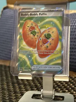 Buddy-Buddy Poffin 167/132 Ultra Rare Full Art Holo - Pokemon Mega Evolutions - Image 1