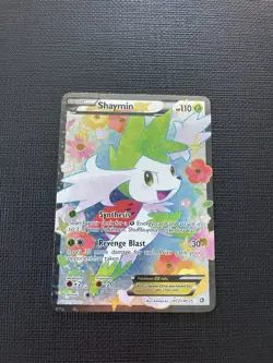 Shaymin EX (Full Art) #RC21/RC25 Legendary Treasures Radiant Collection Pokemon - Image 2