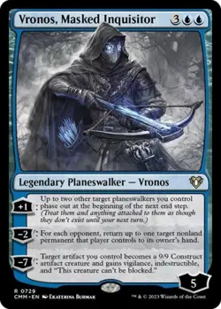 NM R - Vronos, Masked Inquisitor: Commander Masters - Image 1