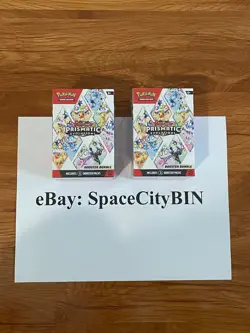 Pokemon TCG Prismatic Evolution Scarlet and Violet Booster Bundle - Sealed 2 BOX - Image 1