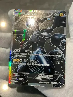 Pokemon TCG Zekrom 114/114 Black & White Holo Full Art Ultra Rare DMG - Image 3