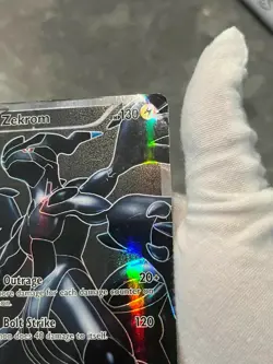 Pokemon TCG Zekrom 114/114 Black & White Holo Full Art Ultra Rare DMG - Image 5