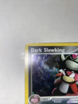 Pokemon TCG Dark Slowking EX Team Rocket Returns 9 Holo Promo Swirls. Rare - Image 3