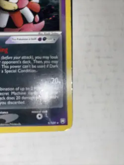 Pokemon TCG Dark Slowking EX Team Rocket Returns 9 Holo Promo Swirls. Rare - Image 5