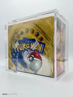 Pokemon Base Set Booster Box Green Winged Charizard - 1999 - Factory Sealed - Image 1