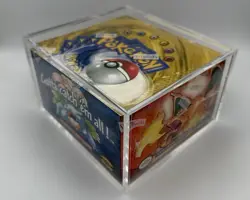Pokemon Base Set Booster Box Green Winged Charizard - 1999 - Factory Sealed - Image 3