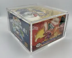 Pokemon Base Set Booster Box Green Winged Charizard - 1999 - Factory Sealed - Image 4