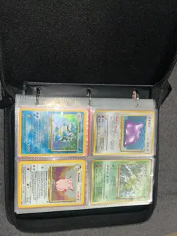 Pokemon TCG Vintage 1995 Binder Base Set Collection Wotc - Image 1