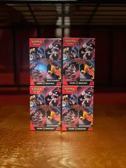 Pokemon TCG Scarlet & Violet Destined Rivals Booster Bundle Lot Of 4 New Sealed - Image 1