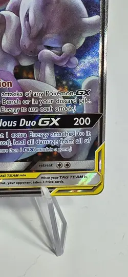 MEWTWO ET MEW GX FULL ART - POKEMON SM191 PROMO SOLEIL ET LUNE FR - Image 5