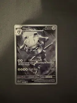 Pokemon TCG Steelix 150/132 Mega Evolution Illustration Rare RAW NEW - Image 1