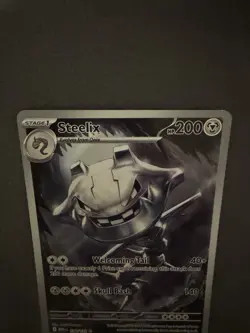 Pokemon TCG Steelix 150/132 Mega Evolution Illustration Rare RAW NEW - Image 5