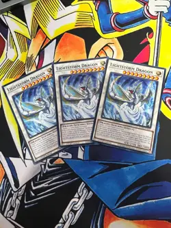 Lightstorm Dragon x3 - SUDA-EN043 - 1st Edition - Common - NM - Yugioh - Image 1