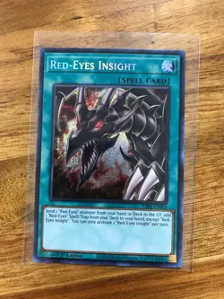 Yugioh Bonanza - Red-Eyes Insight - Secret Rare - RA03-EN061 - Image 1