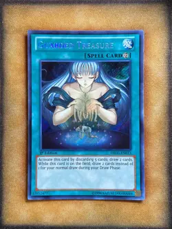 Yugioh Guarded Treasure DRLG-EN013 Secret Rare 1st Ed NM - Image 1