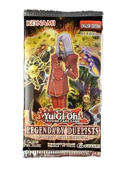 10 Yugioh Legendary Duelists Ancient Millennium Booster Pack Sealed New Pegasus - Image 2