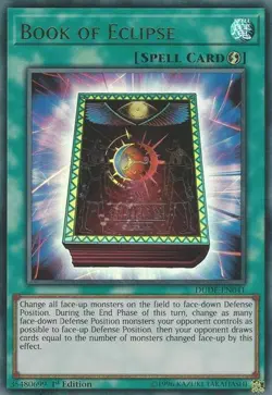 Book of Eclipse - DUDE-EN041 - Ultra Rare 1st Edition Yugioh - Image 1