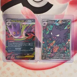 Haunter 027 Promo + Mega Gengar ex 056/094 - Box Fresh - Pokemon Card Lot #891 - Image 1