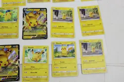 Lot of PIKACHU Pokemon cards Holo foil V collection - Image 5