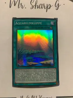 AQUARIUMKLIPPE - 1. AUFLAGE DRL2-DE042 DEUTSCH Yu-Gi-Oh! CARD SUPER RARE HOLO - Image 3