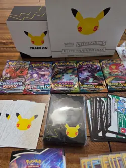 Pokemon Celebrations 25th Anniversary Bulk Holo Lot 36 Cards Mew,Lugia,Charizard - Image 2