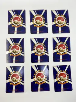 1996 Vintage Pokemon Card Lot - Old Back Cards - Japanese Set - Image 2