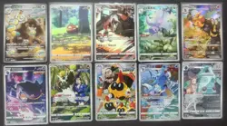 10 Lot Pokemon TCG Chinese Card Art Rare/Character Rare AR/CHR J75 - Image 1