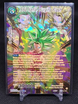 SS2 Kefla, Surging Flash BT23-127 SPR Dragon Ball Super Card Game English NM/M - Image 1