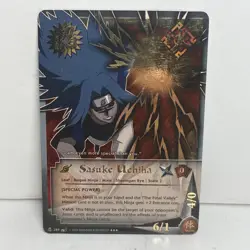 Naruto CCG TCG Vintage 2002 1st Edition Sasuke Uchiha N-289 Super Rare Card LP - Image 1