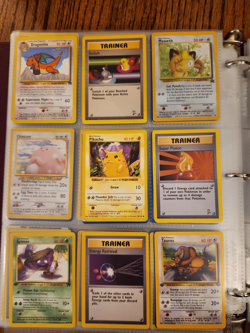 pokemon tcg card lot 1998 1999 2000 - nice cards - Image 1