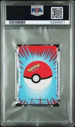 Snorlax Pokemon Playing Card Poker Mini Bicycle Spade 1999 Nintendo WOTC PSA 10 - Image 2