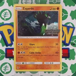 Zygarde 72/131 Exclusive Cosmos Holo SEALED Pokemon Card English - Image 1