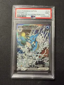 PSA 9 Kingdra EX Special Illustration Rare Promo SVP131 Pokemon Card - Image 1