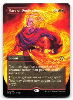 Flare of Duplication Borderless #333 Modern Horizons 3 - Image 1