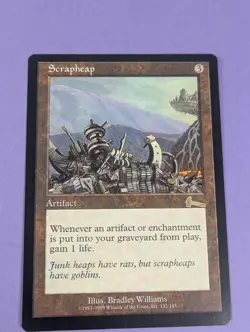 MTG Magic: Urza's Legacy: Scrapheap #132/143 Rare - LP - Image 1
