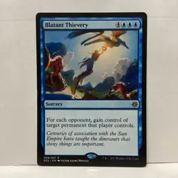 MTG Blatant Thievery Magic: The Gathering Explorers of Ixalan Rare #008 - Image 1