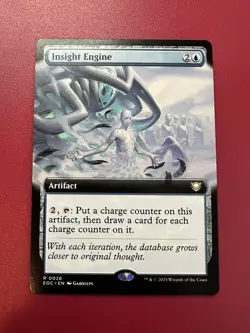 *** Insight Engine *** Extended Art Commander: Edge of Eternities NM MTG English - Image 1