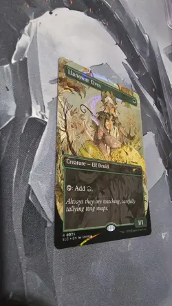 Halo Foil Llanowar Elves MTG Encyclopedia Of Magic Secret Lair - Image 2