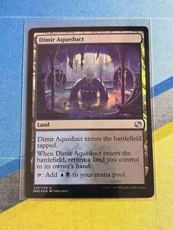 Magic the Gathering MTG Modern Masters 2015 DIMIR AQUEDUCT Foil - Image 1