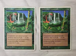 Played Concordant Crossroads Chronicles Mtg Magic the Gathering - Image 1