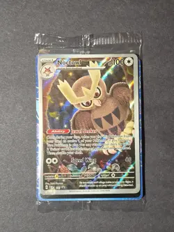 Pokemon TCG *SEALED* Noctowl 141 Sv: Scarlet & Violet Promo Cards - Image 1
